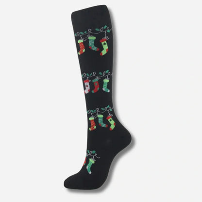 ErgiloJoyful – Julens gladaste stödstrumpor