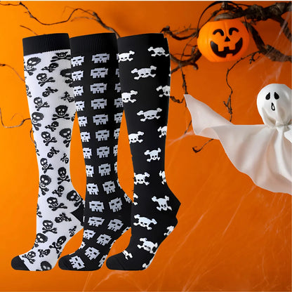 ErgiloSeason 3-pack - Säsongsmönstrade stödstrumpor