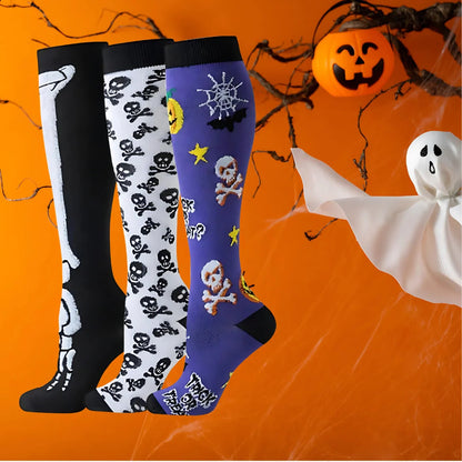 ErgiloSeason 3-pack - Säsongsmönstrade stödstrumpor