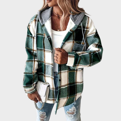 Rilven™ | Premium Rutig Fleecejacka