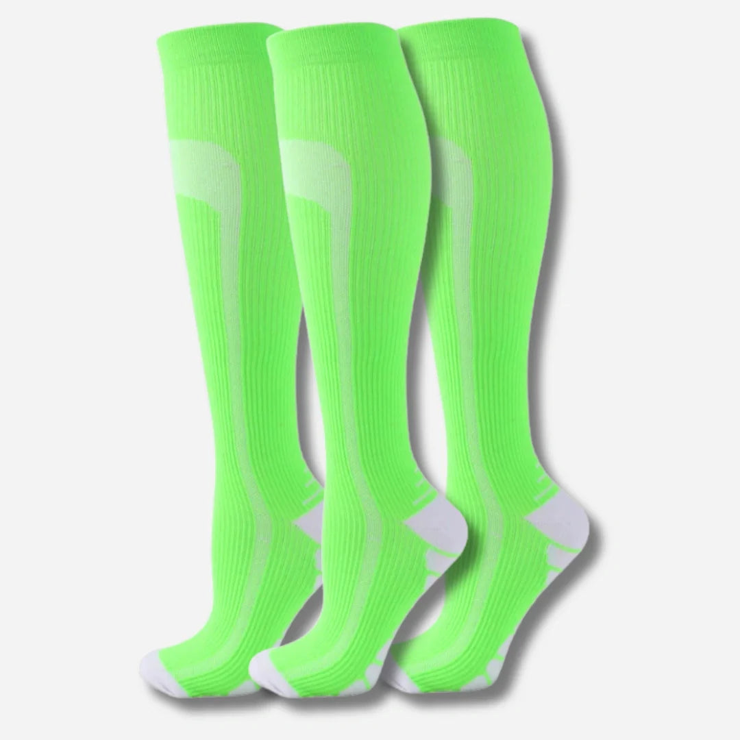 ErgiloPulse - knähöga kompressionsstrumpor i 3-pack