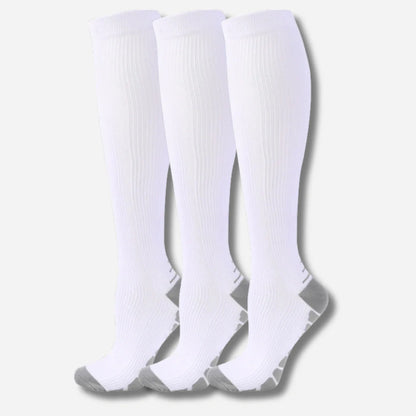ErgiloPulse - knähöga kompressionsstrumpor i 3-pack